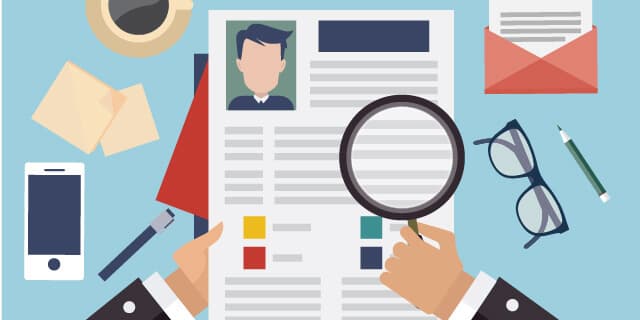 Employee background check reports