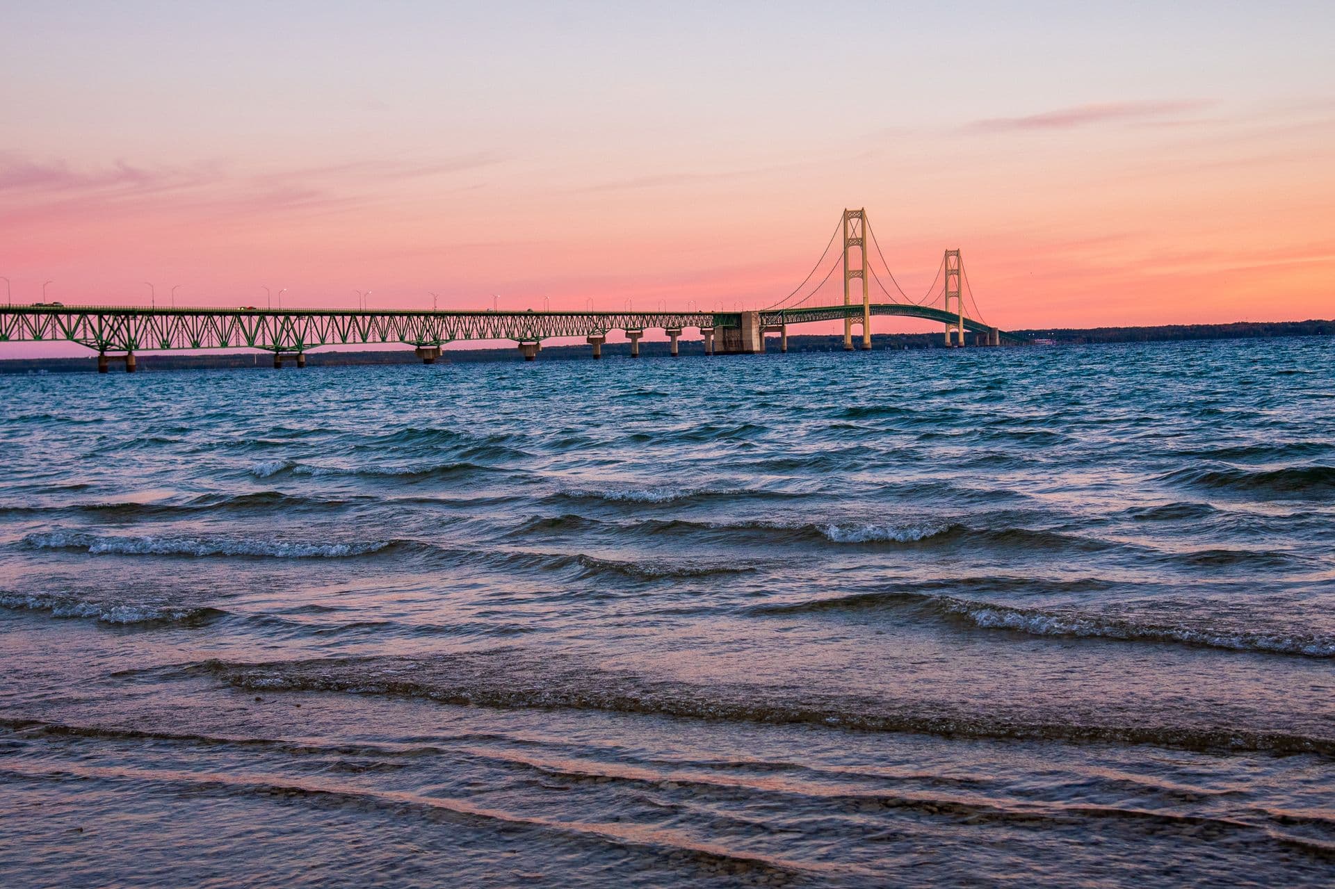 Mackinac Bridge, Michigan, serving care agencies in Genesee County